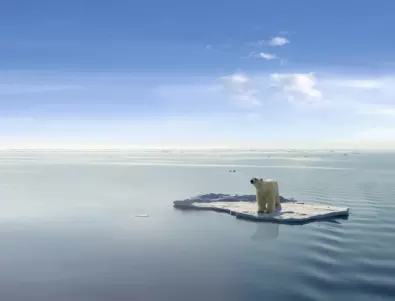 Полуостров се разтопи в Арктика