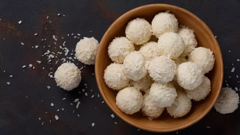 Уникално вкусни кокосови бонбони БЕЗ захар