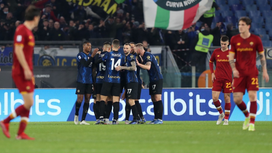 Италианският шампион Интер разби Рома с 0:3 като гост в