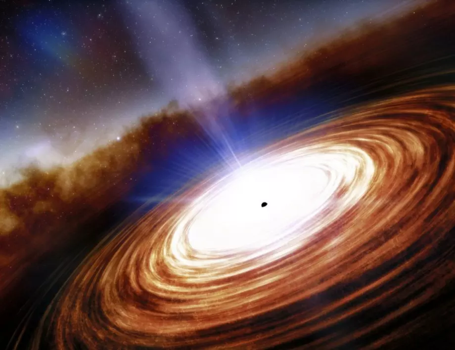 Учените отново претеглиха черната дупка в центъра на Млечния път