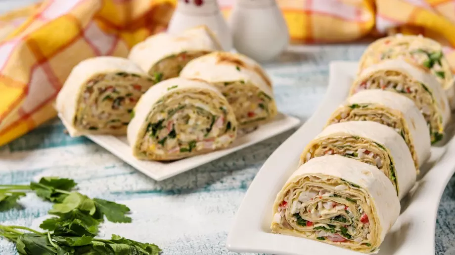 Руло с тиквички и бекон