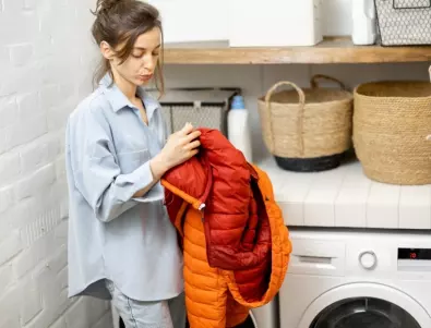 Ивици върху пухеното яке след пране и как да се отървете от тях
