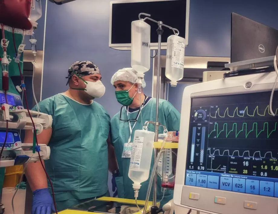 Във ВМА извършиха първата чернодробна трансплантация за 2022 г.