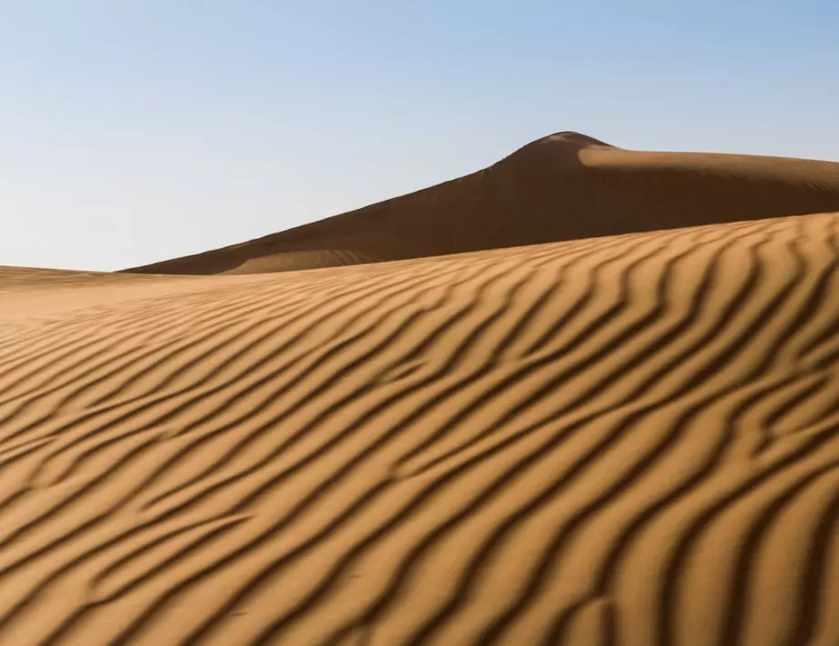 Пясъкът в пустинята се подчинява на математически модел