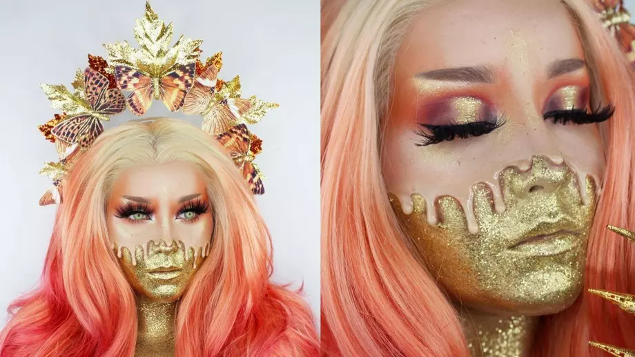 Впечатляващо: Талантлива жена се преобразява с грим (СНИМКИ)