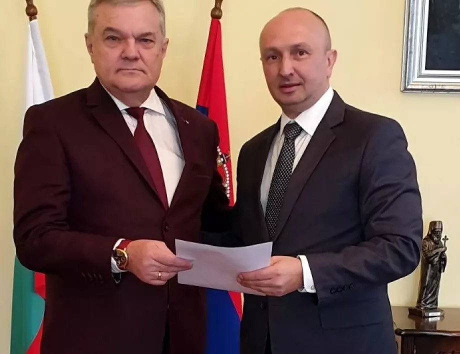 Румен Петков се срещна с посланика на Сърбия Н. Пр. д-р Желко Йович