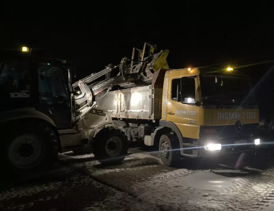 Снегопочистването в Казанлък е осигурено
