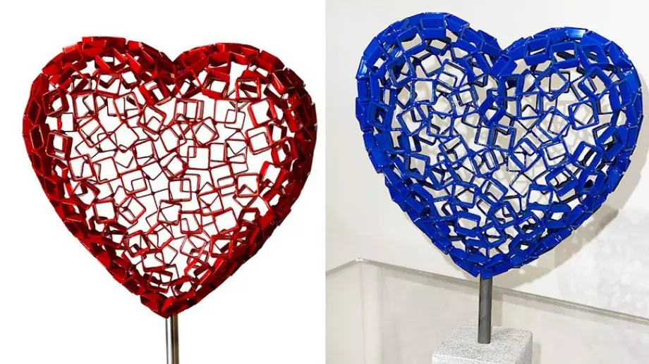 Показват лимитирана серия скулптури на СЪРЦА на Райнер Лагеман