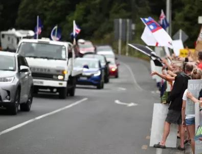Новозеландските власти втвърдяват позицията си спрямо протестиращите