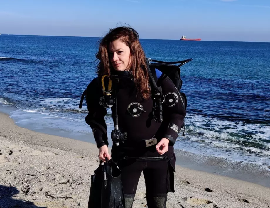 Радослава Бекова и тайните на морското дъно