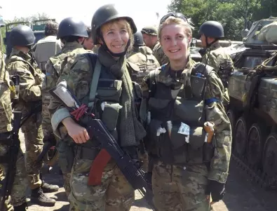 Смелите жени, които бранят границите на Украйна 