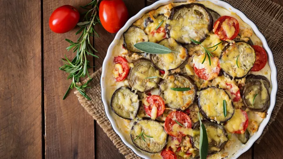 Патладжан с домати на фурна