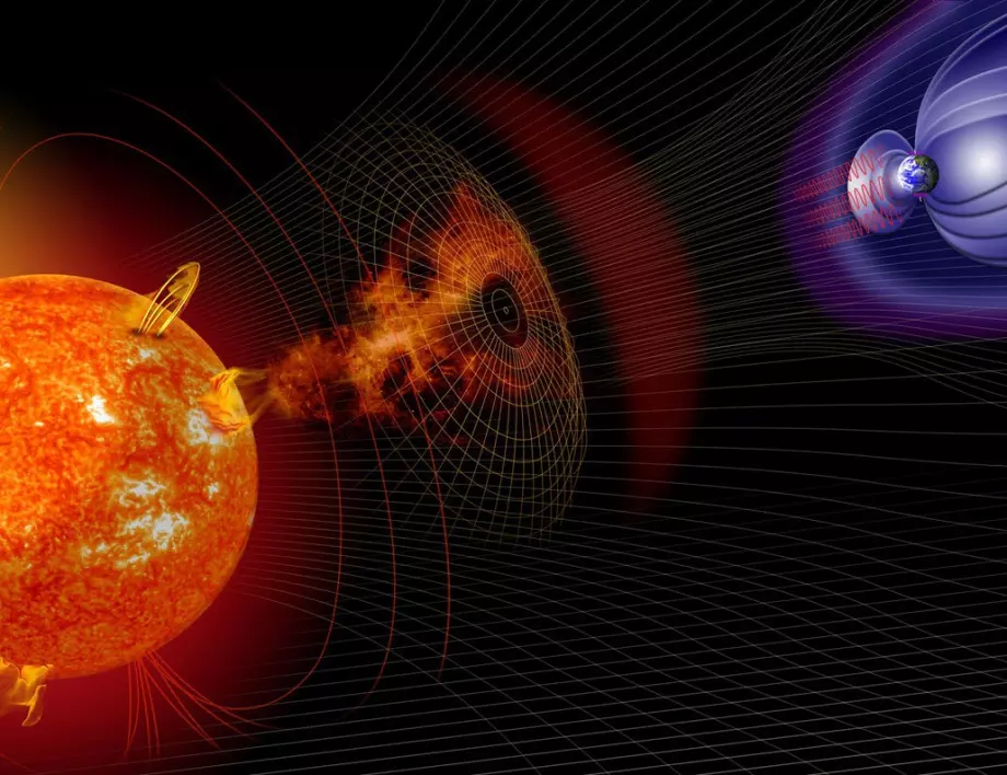 Серия изригвания на Слънцето носят магнитни бури на Земята на 31 март и 1 април