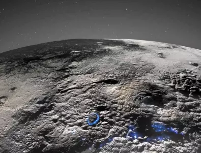 На Плутон има активни ледени вулкани, потвърдиха учени