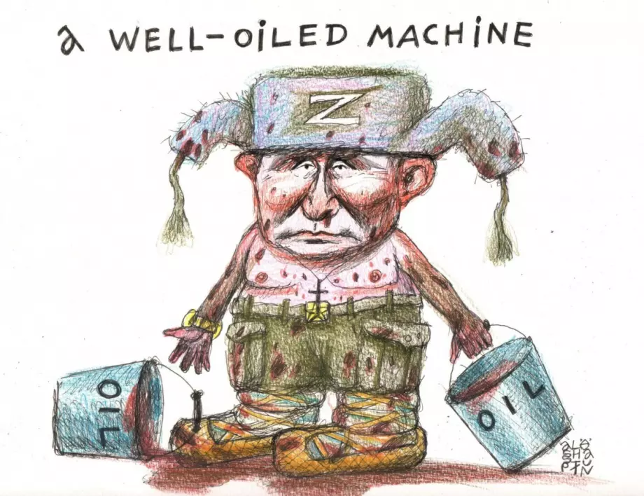 Альоша Ступин: С моите карикатури се боря за свалянето на режима на Путин