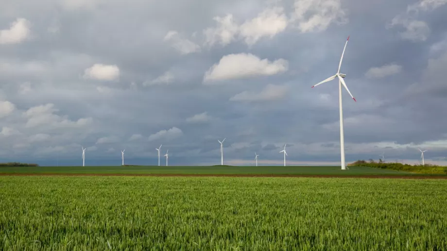 Най-големият вятърен парк в България ВяЕЦ "Свети Никола" произведе рекордно количество ток