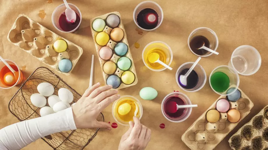 Ето какво са използвали прабабите ни за боядисване на яйцата