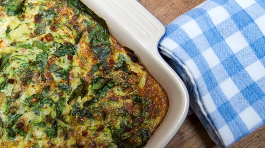 Спанак с ориз на фурна - няма такава вкусотия