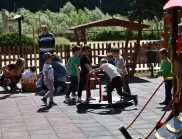 В Ловеч откриха зона за игри с 4 площадки, едната за скейт
