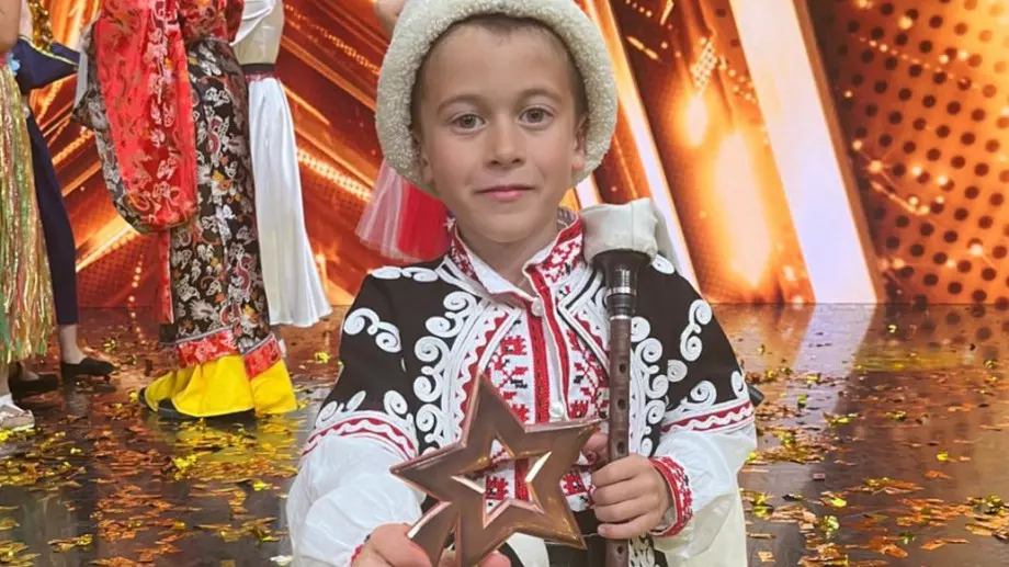 6-годишният гайдар Стефан победи в "България търси талант" (ВИДЕО)