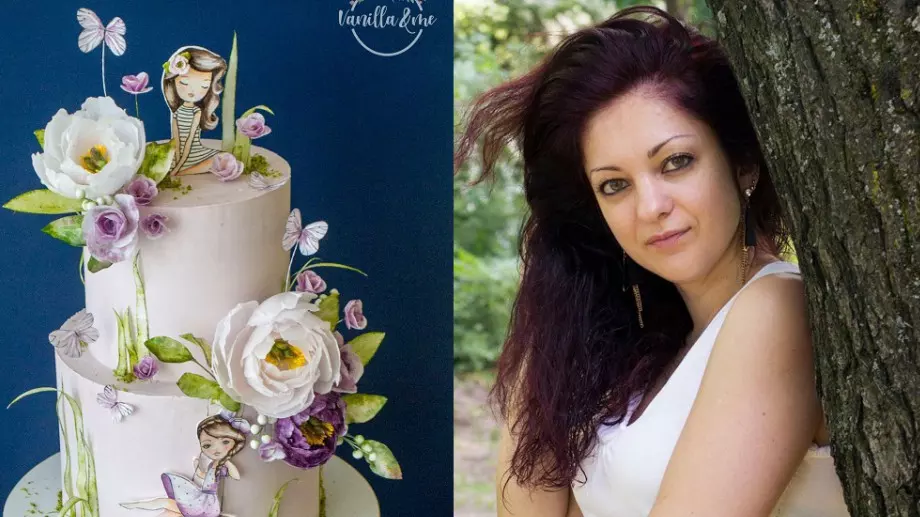 Светла Петрова, която създава сладко изкуство (СНИМКИ)