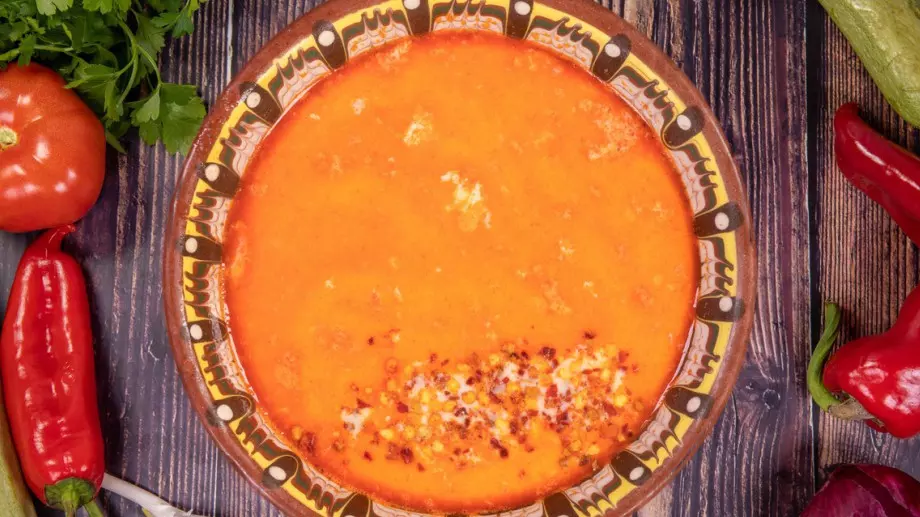 Фалшива шкембе чорба от воденички