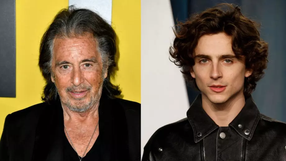 Ал Пачино иска Тимъти Шаламе да играе по-младата му версия в "Жега 2"