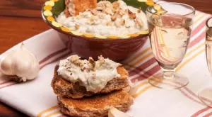 Вкусна разядка с тиквички 