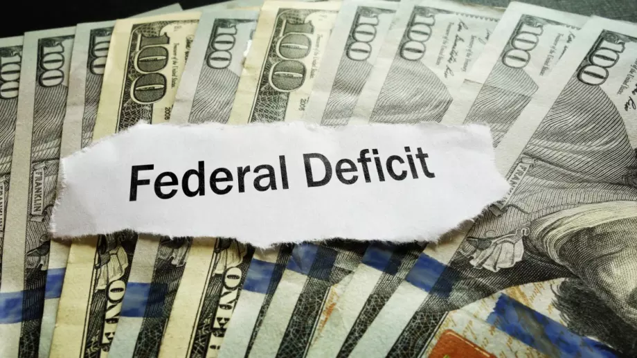 Бюджетният дефицит на САЩ е 85 милиарда долара през декември