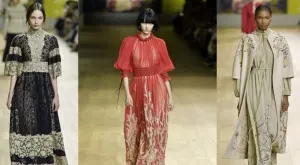 Флорални бродерии и фолклорни мотиви в колекцията на Dior за Есен-Зима 2022/23