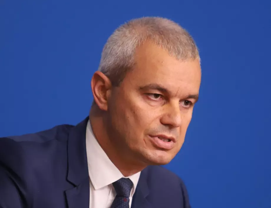 Костадинов: Единственият мандат, който ще подкрепим, е този на „Възраждане“