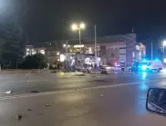 Две коли се сблъскаха на бул. "Черни връх", близо до мястото на катастрофата, причинена от Семерджиев