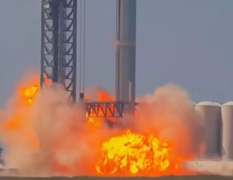 Свръхтежката ракета Starship на Мъск се взриви при изпитание (ВИДЕО)