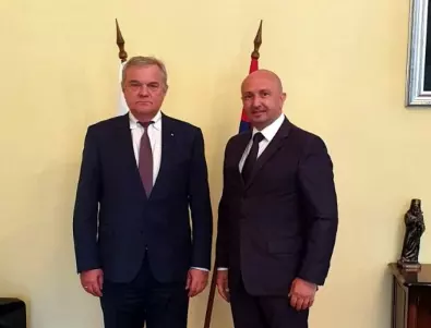 Румен Петков се срещна с посланика на Сърбия