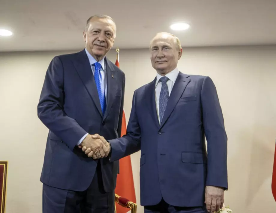 Ердоган и Путин ще разговарят в Сочи днес 