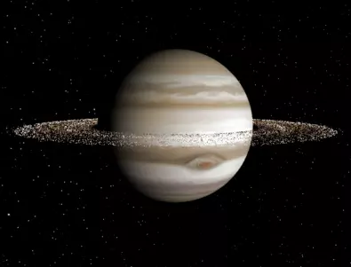 Астрономи обясниха защо Юпитер няма пръстени
