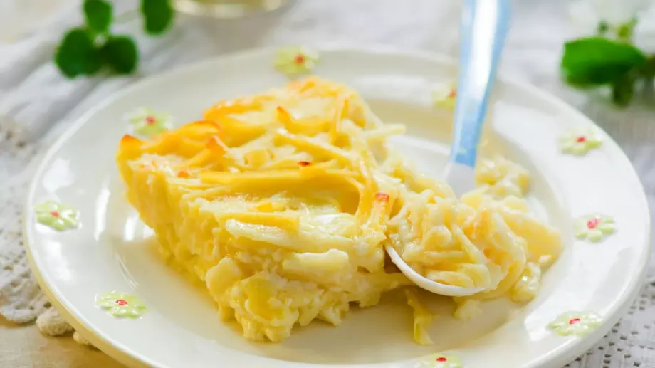 Макарони на фурна с кашкавал