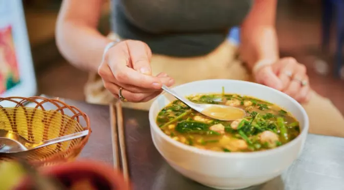 Картофена супа с шпек салам - една по-различна рецепта