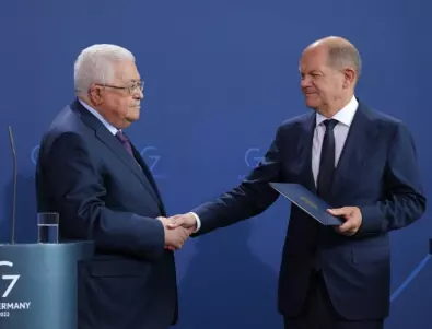 Германия и Израел осъдиха думите на палестинския президент за 
