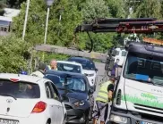 Акция по отстраняването на паркирани автомобили по спирки в столицата 