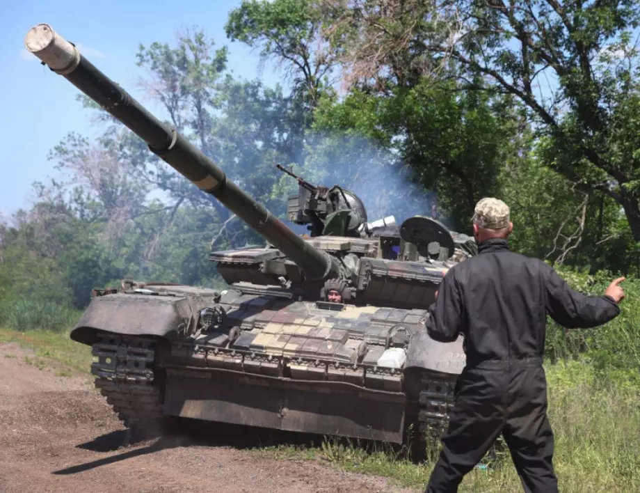 Украинската армия плени най-страшния танк на Русия (ВИДЕО)