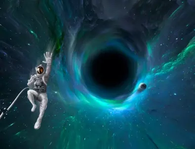 Ако попаднете в черна дупка, ще застинете в пространството и времето завинаги