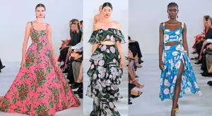 Carolina Herrera Пролет/Лято 2023: Цветна градина (СНИМКИ)