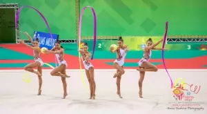 Ансамбълът ни по художествена гимнастика спечели второ злато от Световното 