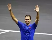 Емоционален мач в Лондон сложи край на кариерата на легендарния Роджър Федерер (СНИМКИ)