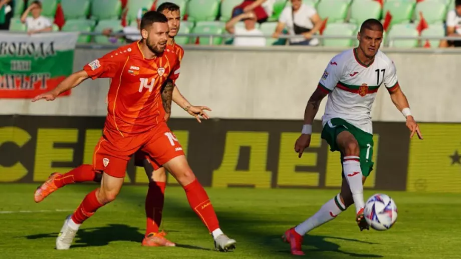 Северна Македония – България по ТВ: В колко часа и къде да гледаме мача от Лигата на нациите?