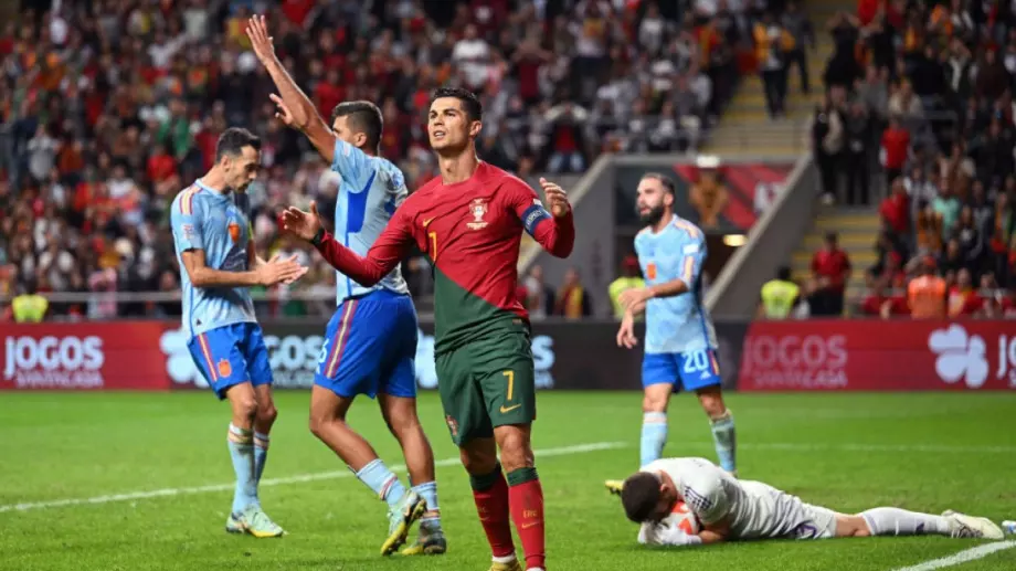 Драма в Брага! Испания шокира Португалия и е в Топ 4 в Лигата на нациите