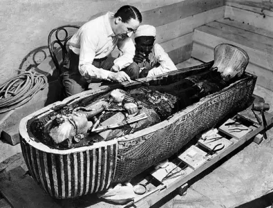 Тялото на Тутанкамон било погребано небрежно
