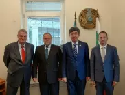 Ръководството на партия МИР се срещна с посланика на Казахстан в България
