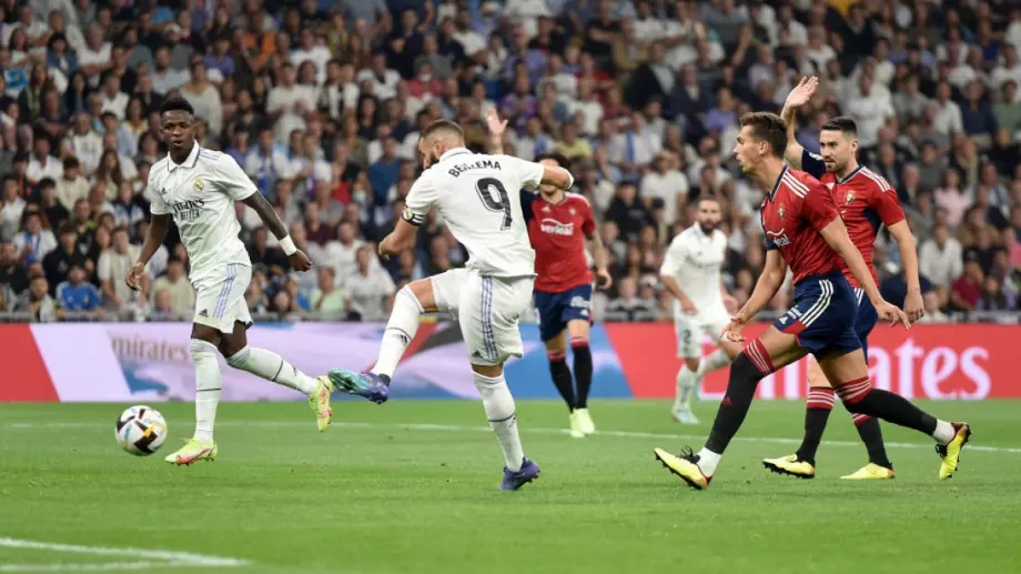 Изненада: Реал Мадрид сдаде първото място в Ла Лига след Х с Осасуна